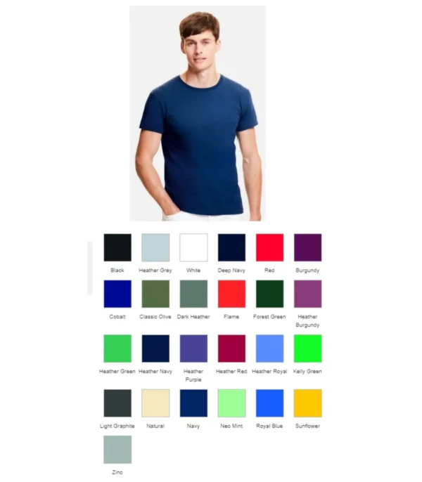 Fruit of the Loom SS144 Iconic Tee Shirt